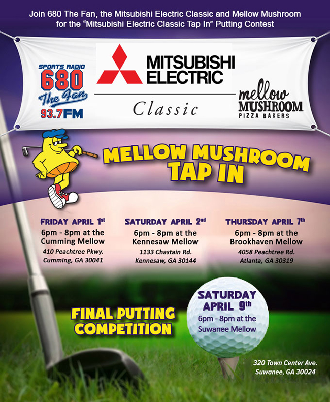 Mitsubishi and Mellow Mushroom Tap In
